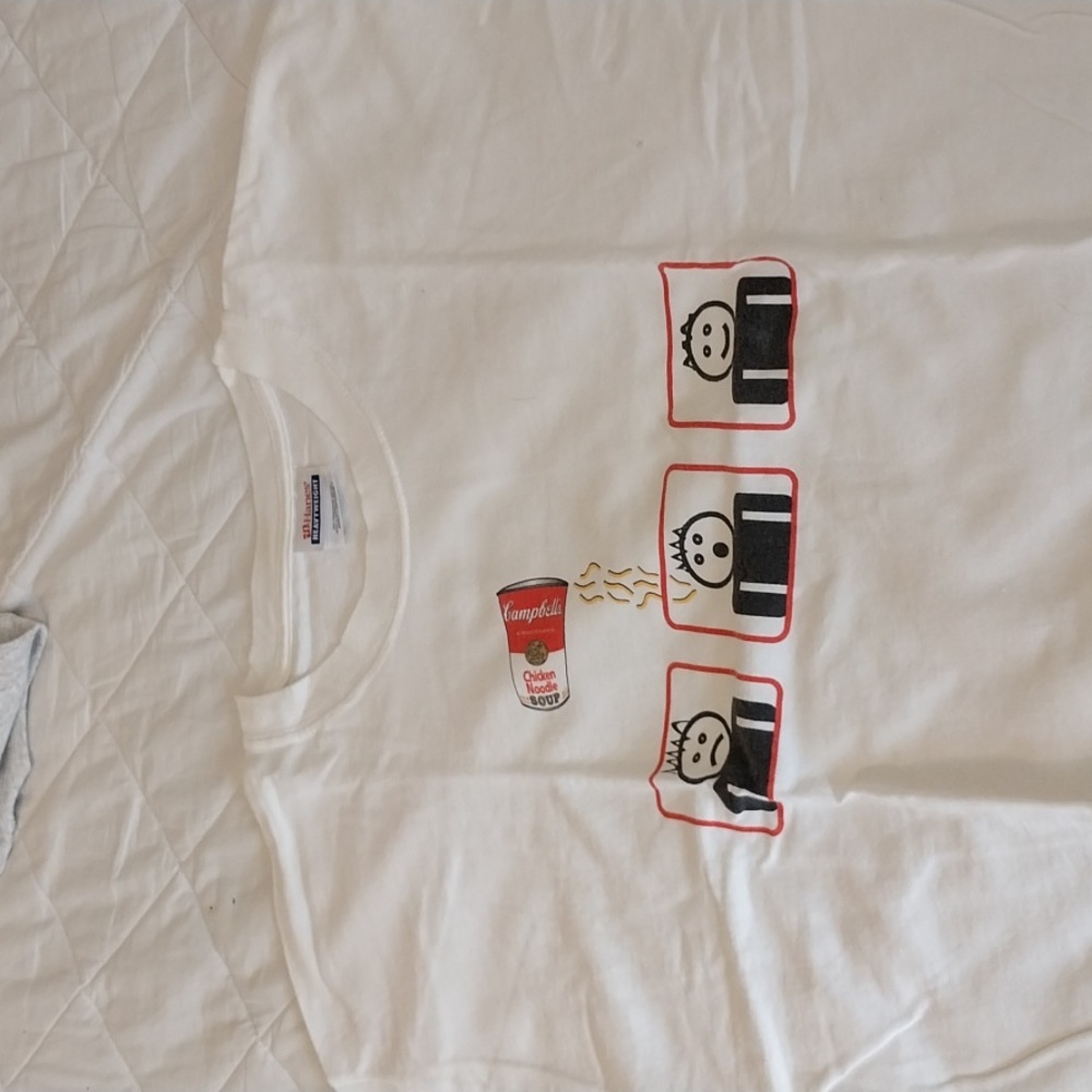 Collectable campbells soup t-shirt size L